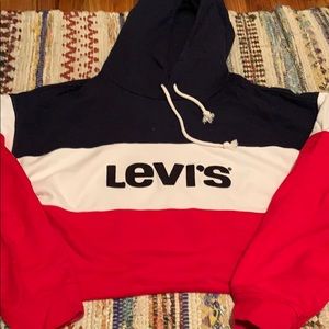Cropped Levi’s Hoodie